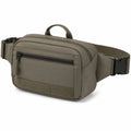 Sac banane 30 x 8 x 16 cm en textile synthétique vert kaki pour rangement urbain à ceinture réglable