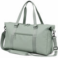 Sac de voyage 50 × 24 × 32 cm en polyester vert sauge à bandoulière réglable